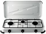 FORNELLO 3 FUOCHI SMALTATO E 314BIANCO