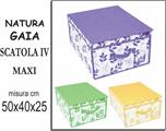 SCATOLA NATURA GAIA MAXI 50X40X25CM