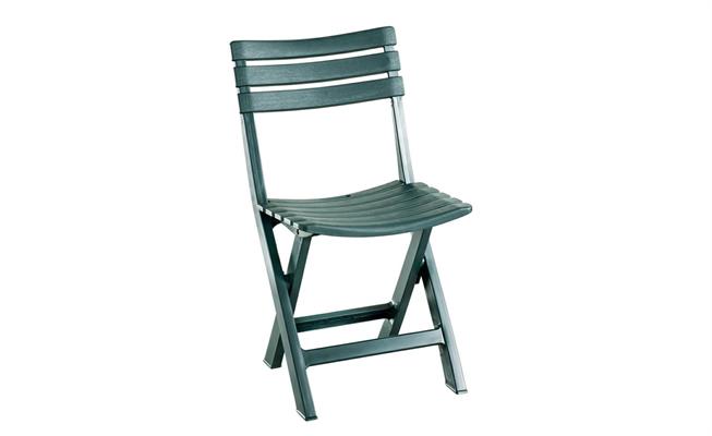 SEDIA PIEGHEVOLE BIRKI VERDE 41X46X78CM 2,78KG