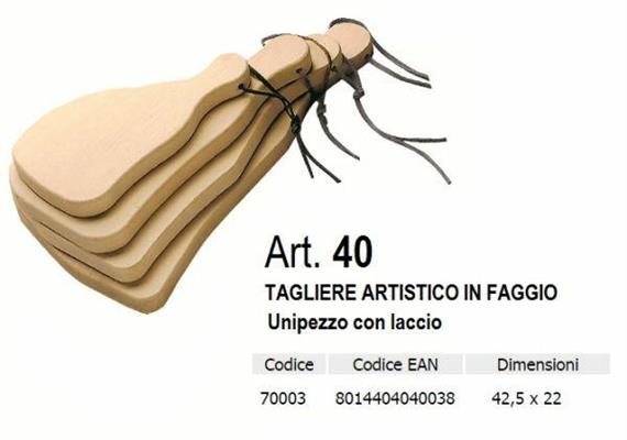 TAGLIERE ARTISTICO 42.5X22