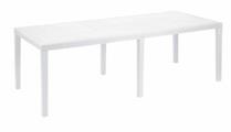 TAVOLO QUEEN BIANCO 220X90X72CM 20KG (CONF. 94X78X21CM)