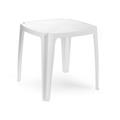 TAVOLO QUADRATO IMPILABILE 75 X 75 X 72 CM 5,9KG COL. BIANCO