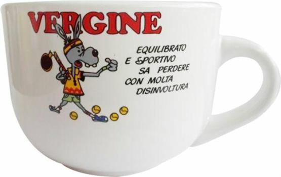 TAZZA JUMBO 450CC DECORO VERGINE