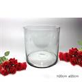 VASO IN VETRO CILINDRO 20 X 20 CM