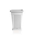 VASO PIRAMIDE 40 X 40 X H59 CM BIANCO