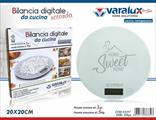 BILANCIA CUCINA DIGITALE TONDA D.20CM 1GR/5KG