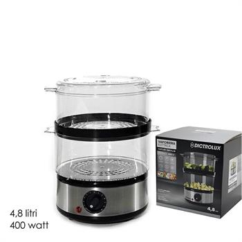 VAPORIERA CON ACCESSORI NATUR GENIUS 4,8 LT