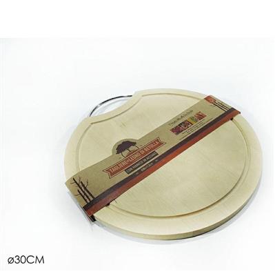 TAGLIERE TONDO IN LEGNO 30 CM