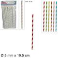 CANNUCCE CARTA IMBUSTATE COLORATE SPIRALE CONF. 24 PZ