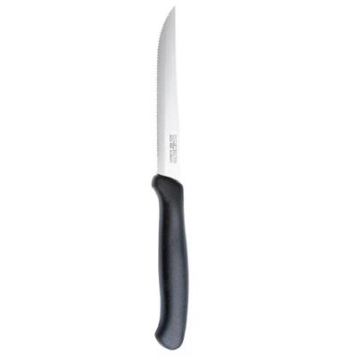 COLTELLO ITALICUS BISTECCA CONF. 6 PZ NERO