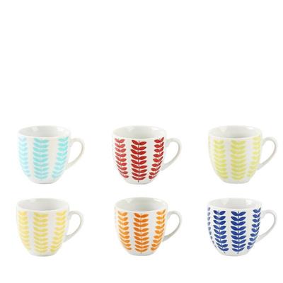 TAZZA CAFFE' RAGUSA COLOR SENZA PIATTINO CONF. 6 PZ