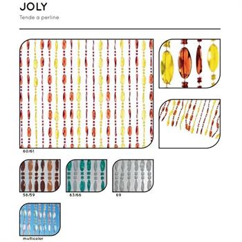 TENDA JOLI 140X245 CM 63/66 FILI 106 COLORE VERDE/BIANCO