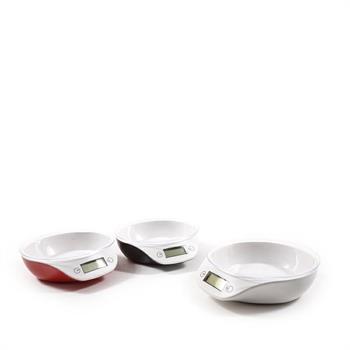 BILANCIA CUCINA DIGITALE 5 KG 18,5X20X6 CM COLORI ASS