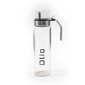 OLIERA IN VETRO E ACCIAIO 500 ML 10X6,5XH23,5 CM