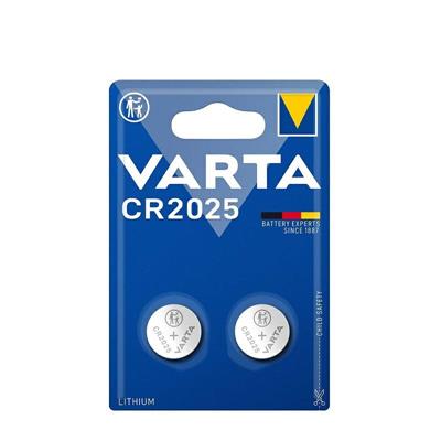 BATTERIA CR2025 LITIO 3 V CONF. 2 PZ