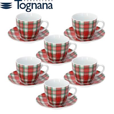 TAZZA THE CON PIATTINO CONF. 6 PZ OLIMPIA SCOZIA