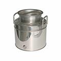 BIDONE IN ACCIAIO PER OLIO 10LT C.P.R. BELVIVERE