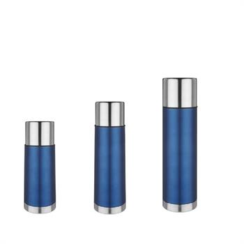 TERMOS BOTTIGLIA TERMICA ISOLANTE 0.35LT INOX BLU OPACO