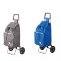 BORSA TROLLEY SPESA 38X36XH97 CM 2 COLORI ASS.