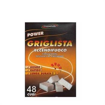 ACCENDIFUOCO GRIGLISTA TAVOLETTE 48PZ POWER