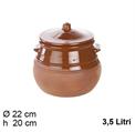PENTOLA IN TERRACOTTA 20 CM 3,5 LT