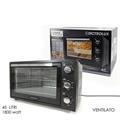 FORNO ELETTRICO VENTILATO BLACK EVOLUTION 45 LT 1800W