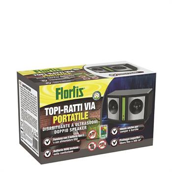 TRAPPOLA TOPI VIA ULTRSUONI PORTATILE
