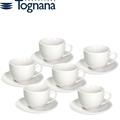 TAZZA THE CON PIATTINO GOLF BIANCO CONF. 6 PZ