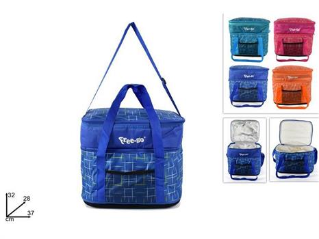 BORSA TERMICA BAULETTO FONDO RIGIDO 2SEZIONI DEC. JOY ASS.