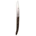 COLTELLO CARNE SAFARI CON SEGHETTO MANICO LEGNO CONF. 12 PZ