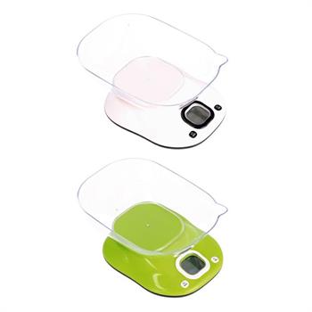 BILANCIA CUCINA 5 KG 23 X 17 X H 11 CM 2 COLORI ASS