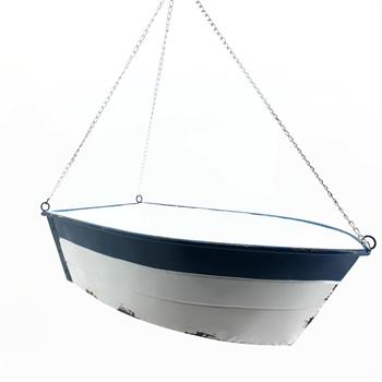 BARCA SINGOLA METALLO DA APPENDERE 73X42,5XH21CM