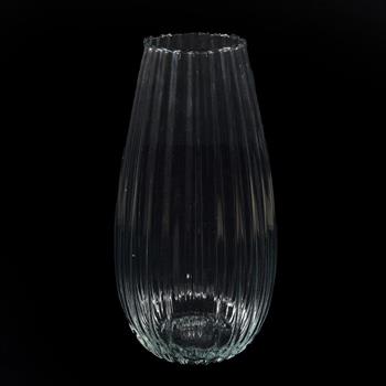 VASO IN VETRO MILLERIGHE GOCCIA H30X15 CM