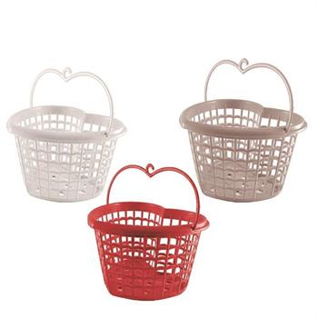 CESTINO CUORE CHIC PER PINZE BUCATO COLORI ASS