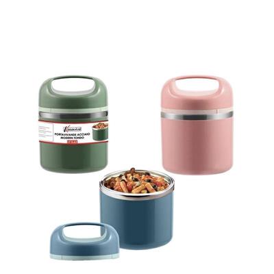 PORTAVIVANDE ACCIAIO MODERN 0,63 LT TONDO COLORI ASS