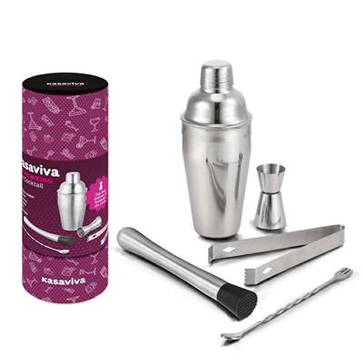 SET DRINKING COCKTAIL SHAKER DOSATORE PESTELLO PINZA CUCCHIA