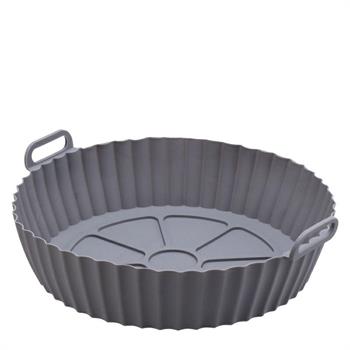CESTELLO TONDO IN SILICONE D. 20,5 X H6,5 CM