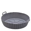 CESTELLO TONDO IN SILICONE D. 20,5 X H6,5 CM