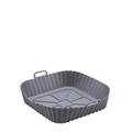 CESTELLO QUADRATO IN SILICONE 21 X 21 X H6,5 CM