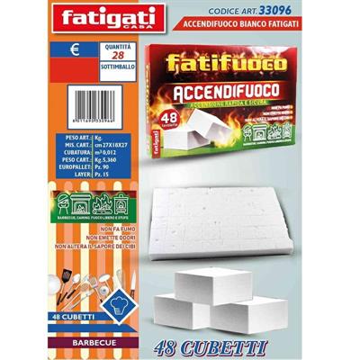 ACCENDIFUOCO BIANCO 48 CUBI