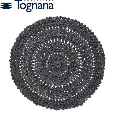 TOVAGLIETTA PLACEMAT PEGGY NERO D. 38 CM