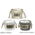 ASCIUGAMANI SET 4 LAVETTE 30 X 30 CM 3 COLORI ASS