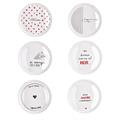 PIATTO PIZZA IN CERAMICA D. 30 CM 6 DECORI ASS