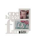 PORTAFOTO IN PLASTICA 2 POSTI 25,5 X 1,5 X H 25,5 CM