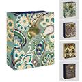 BORSA IN CARTA 41 X 21 X H 50 CM 4 DECORI ASS