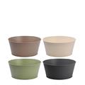 VASO TONDO IN FERRO D. 25 X H 11 CM 4 COLORI ASS