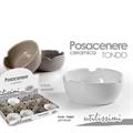 POSACENERE IN CERAMICA TONDO COLORI ASS.