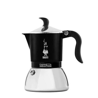 CAFFETTIERA FIAMMETTA INDUZIONE 4 TZ NERA