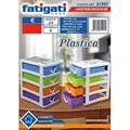 CASSETTIERA IN PLASTICA 4 CASSETTI