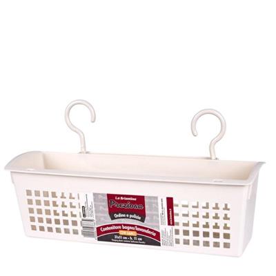 APPENDINO CONTENITORE CON GANCI 31 X 11 X 11 CM